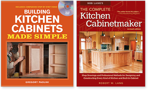 Curated books on cabinetmaking