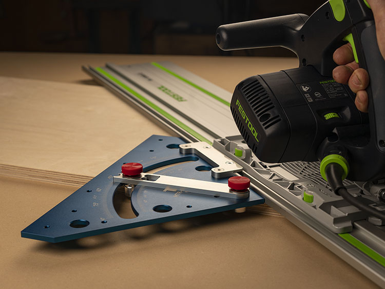 Transform the MTR-X into a variable angle guide rail square Transform the MTR-X into a variable angle guide rail square