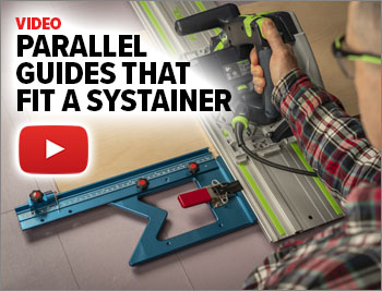 Watch this video to see how fast the TPG parallel guides can be calibrated.
